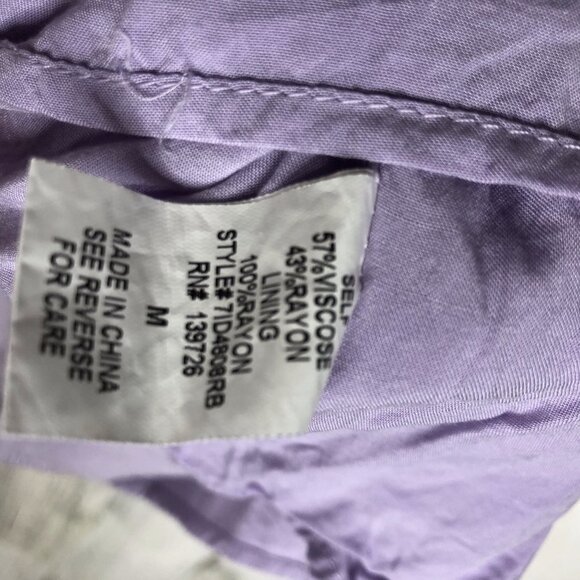 💜 The Impeccable Pig Lavender Mini Dress Size M - Picture 4 of 5